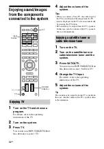 Предварительный просмотр 32 страницы Sony HT-AF5 Operating Instructions Manual