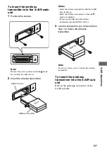 Предварительный просмотр 51 страницы Sony HT-AF5 Operating Instructions Manual