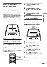 Предварительный просмотр 107 страницы Sony HT-BE1 Operating Instructions Manual