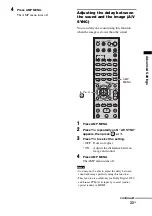 Предварительный просмотр 33 страницы Sony HT-CT100 Operating Instructions Manual