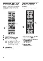 Предварительный просмотр 34 страницы Sony HT-CT100 Operating Instructions Manual