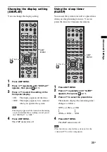 Предварительный просмотр 35 страницы Sony HT-CT100 Operating Instructions Manual