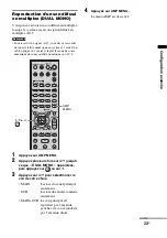 Предварительный просмотр 73 страницы Sony HT-CT100 Operating Instructions Manual