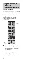 Предварительный просмотр 110 страницы Sony HT-CT100 Operating Instructions Manual