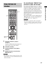 Предварительный просмотр 97 страницы Sony HT-CT150 Operating Instructions Manual