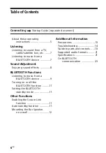 Preview for 6 page of Sony HT-CT180 Operating Instructions Manual