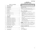 Предварительный просмотр 3 страницы Sony HT-CT180 Service Manual