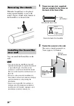 Предварительный просмотр 20 страницы Sony HT-CT260 Operating Instructions Manual