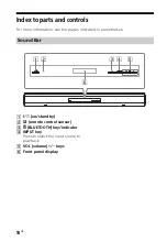 Предварительный просмотр 10 страницы Sony HT-CT260H Operating Instructions Manual