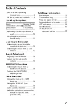 Preview for 5 page of Sony HT-CT290 Operating Instructions Manual