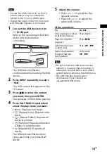 Preview for 13 page of Sony HT-CT290 Operating Instructions Manual