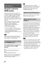 Preview for 18 page of Sony HT-CT290 Operating Instructions Manual