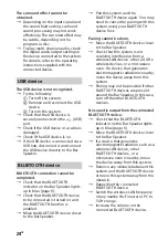 Preview for 24 page of Sony HT-CT290 Operating Instructions Manual