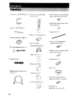 Preview for 6 page of Sony HT-CT350 Operating Instructions Manual