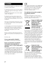 Preview for 2 page of Sony HT-CT550W Operating Instructions Manual