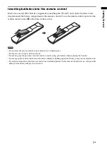 Предварительный просмотр 7 страницы Sony HT-CT550W Operating Instructions Manual