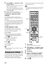 Preview for 28 page of Sony HT-CT550W Operating Instructions Manual