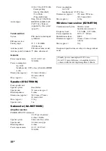 Preview for 46 page of Sony HT-CT550W Operating Instructions Manual