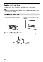 Preview for 14 page of Sony HT-CT60BT Operating Instructions Manual