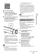 Preview for 19 page of Sony HT-CT60BT Operating Instructions Manual