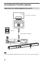 Предварительный просмотр 8 страницы Sony HT-CT80 Operating Instructions Manual