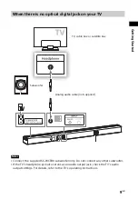 Предварительный просмотр 9 страницы Sony HT-CT80 Operating Instructions Manual