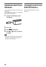 Preview for 14 page of Sony HT-CT80 Operating Instructions Manual