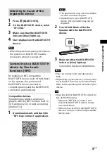 Preview for 17 page of Sony HT-CT80 Operating Instructions Manual