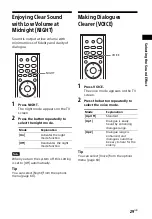 Preview for 29 page of Sony HT-CT800 Operating Instructions Manual