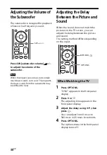 Preview for 30 page of Sony HT-CT800 Operating Instructions Manual