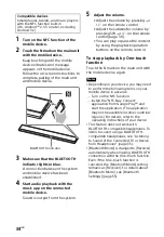 Preview for 34 page of Sony HT-CT800 Operating Instructions Manual