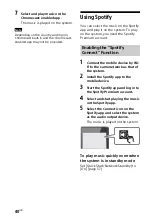 Preview for 40 page of Sony HT-CT800 Operating Instructions Manual