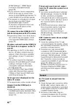 Preview for 62 page of Sony HT-CT800 Operating Instructions Manual