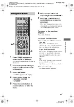 Предварительный просмотр 61 страницы Sony HT-DDW1500 Operating Instructions Manual