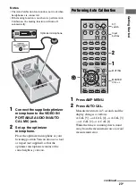 Предварительный просмотр 23 страницы Sony HT-DDW3000 Operating Instructions Manual