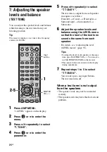 Предварительный просмотр 26 страницы Sony HT-DDW3000 Operating Instructions Manual