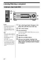 Предварительный просмотр 28 страницы Sony HT-DDW3000 Operating Instructions Manual