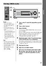 Предварительный просмотр 29 страницы Sony HT-DDW3000 Operating Instructions Manual