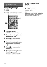 Предварительный просмотр 30 страницы Sony HT-DDW3000 Operating Instructions Manual