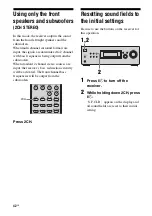 Предварительный просмотр 42 страницы Sony HT-DDW3000 Operating Instructions Manual