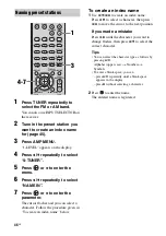 Предварительный просмотр 46 страницы Sony HT-DDW3000 Operating Instructions Manual