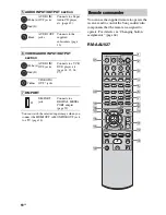 Предварительный просмотр 10 страницы Sony HT-DDW5000 Operating Instructions Manual