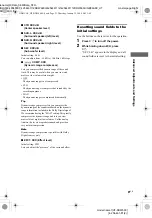 Preview for 21 page of Sony HT-DDW660 - Receiver Speaker System Home Theater User Manual