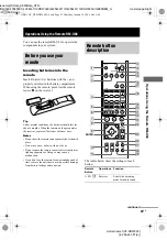 Preview for 25 page of Sony HT-DDW660 - Receiver Speaker System Home Theater User Manual