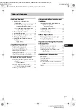 Предварительный просмотр 3 страницы Sony HT-DDW670 Operating Instructions Manual