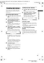 Предварительный просмотр 19 страницы Sony HT-DDW670 Operating Instructions Manual