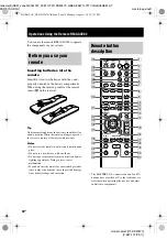 Предварительный просмотр 30 страницы Sony HT-DDW670 Operating Instructions Manual