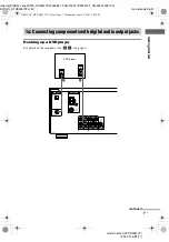 Предварительный просмотр 7 страницы Sony HT-DDW670T Operating Instructions Manual