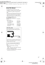 Предварительный просмотр 3 страницы Sony HT-DDW675 Operating Instructions Manual