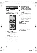 Предварительный просмотр 28 страницы Sony HT-DDW680 Operating Instructions Manual